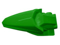 RTECH PLASTIC REAR FENDER, GRN