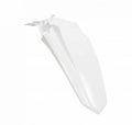 RTECH PLASTIC REAR FENDER, WHT