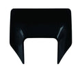 RTECH FRONT HEADLIGHT REP. PLASTIC, BLK