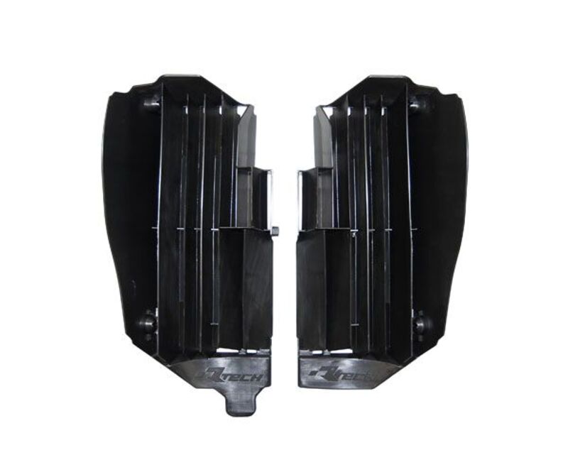 RTECH PLASTIC RAD LOUVER OVERSIZE, BLK