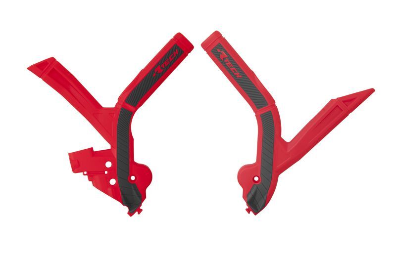 RTECH PLASTIC FRAME PROTECTORS, BLK/RED