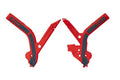 RTECH PLASTIC FRAME PROTECTORS, RED/BLK