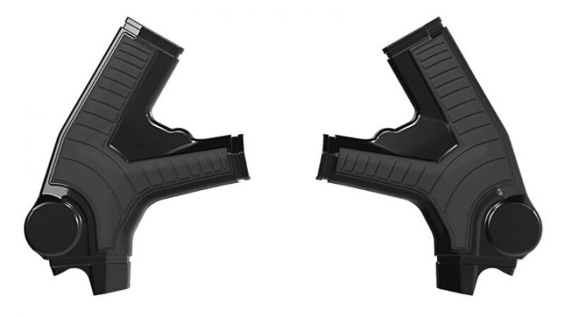 RTECH PLASTIC FRAME PROTECTORS , BLK/BLK