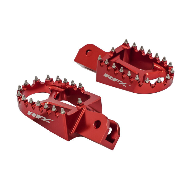 RFX PRO FOOTRESTS, RED