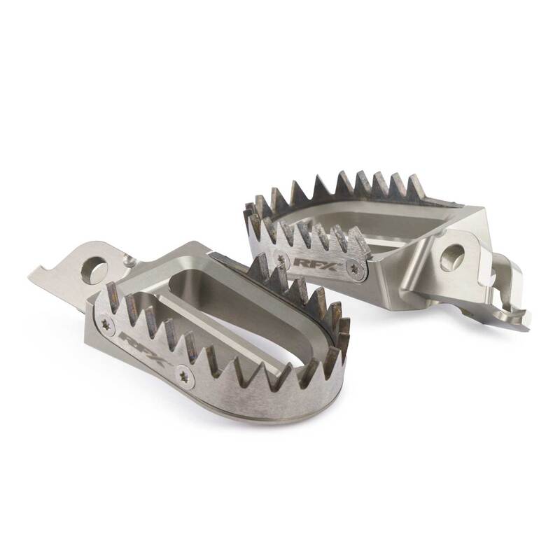 RFX PRO FOOTREST TI/ALU, ALU