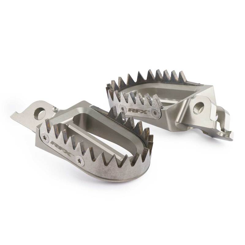 RFX PRO FOOTREST TI/ALU, ALU