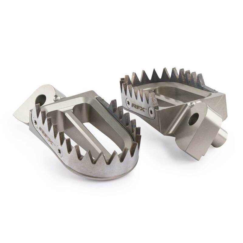 RFX PRO FOOTREST TI/ALU, ALU