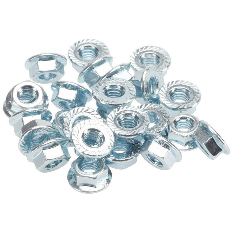RFX M6 FLANGE NUT PACK, SIL