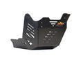 AXP SKID PLATE ADV HDPE 8MM, BLK