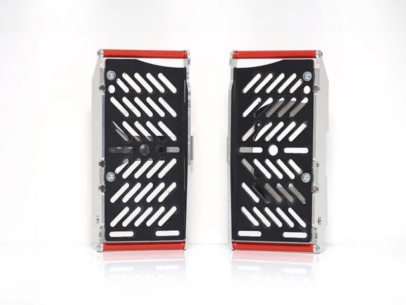 AXP RADIATOR GUARDS XTREM HDPE 8MM, RED