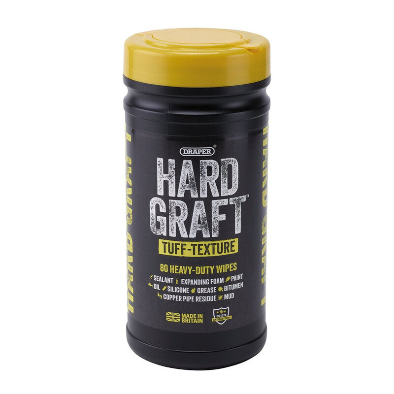 DRAPR WIPES HARD GRAFT TUFF-TEXTURE
