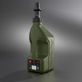 TUFFJ GAS CAN 10L RIPPER CAP G3, AMG/BLK