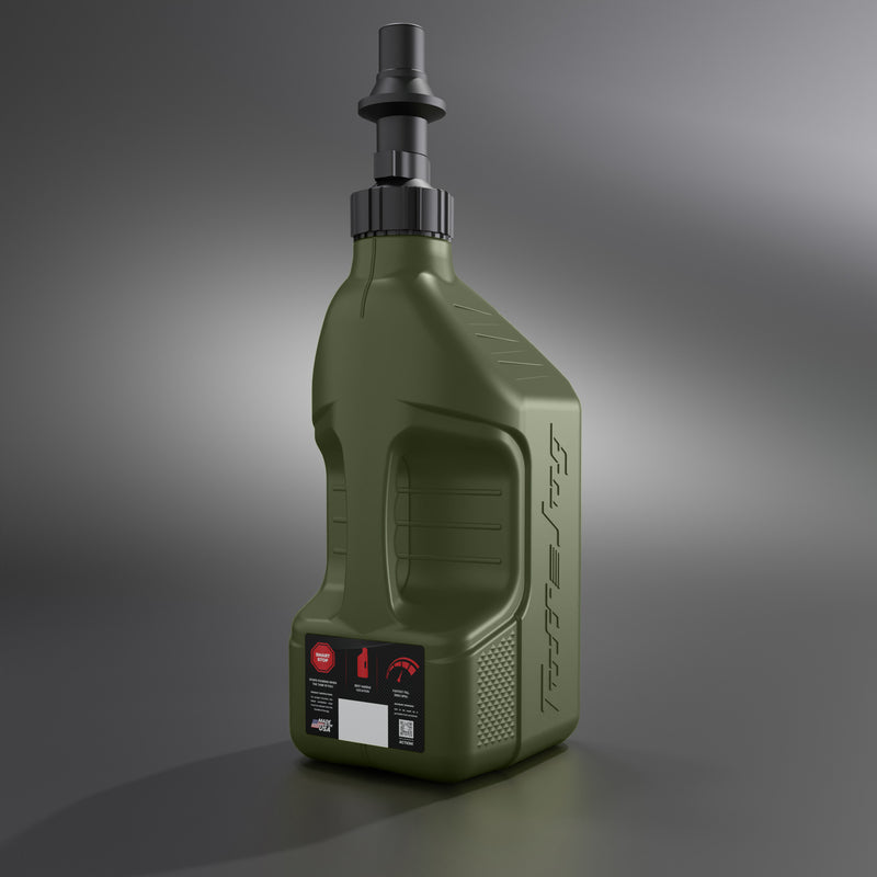 TUFFJ GAS CAN 10L RIPPER CAP G3, AMG/BLK