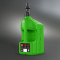 TUFFJ GAS CAN 20L RIPPER CAP G3, GRN/BLK
