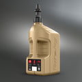 TUFFJ GAS CAN 20L RIPPER CAP G3, GLD/BLK