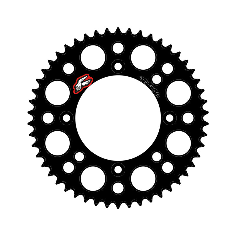 RENTH RR SPROCKET 420 UL SC, 50, BLK