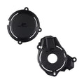 POLIS CLUTCH+IGNITION COVER KIT, BLK
