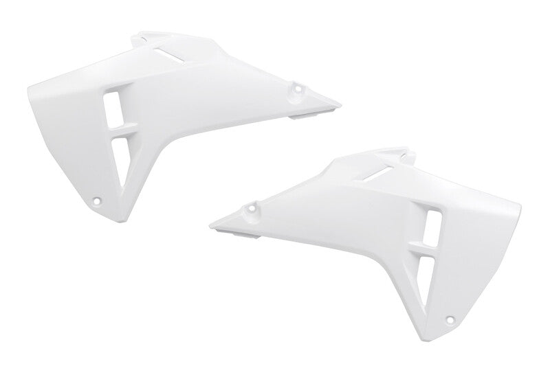 UFO PLASTIC RAD SCOOPS, WHT