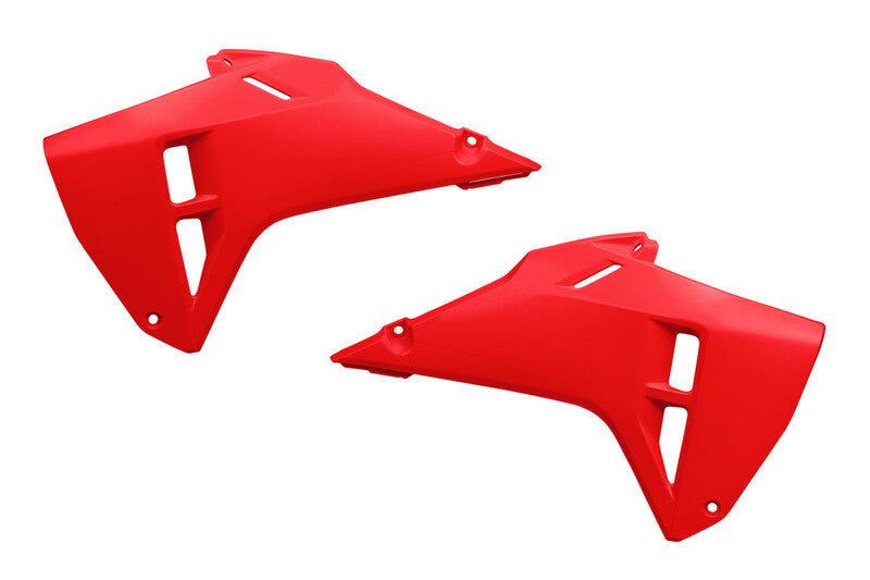 UFO PLASTIC RAD SCOOPS, RED