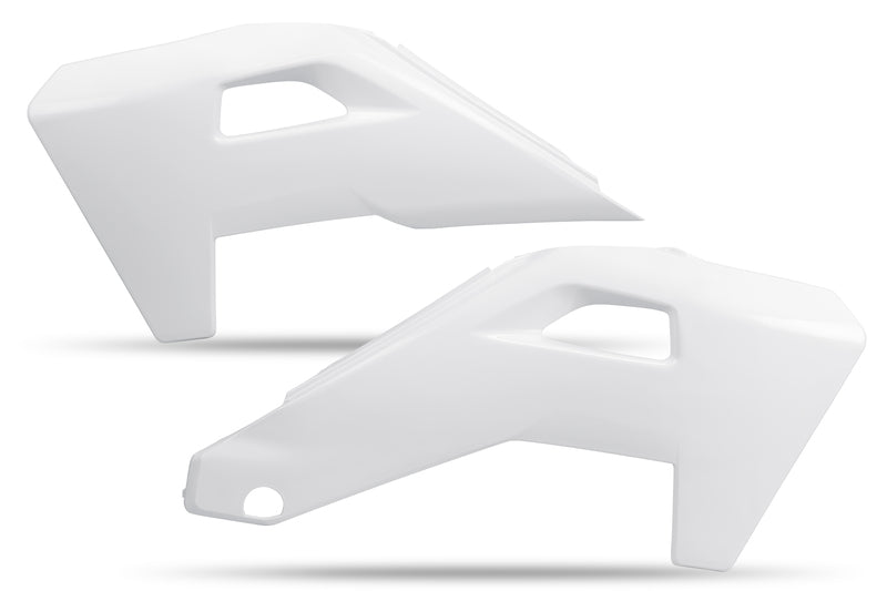 UFO PLASTIC RAD SCOOPS, WHT