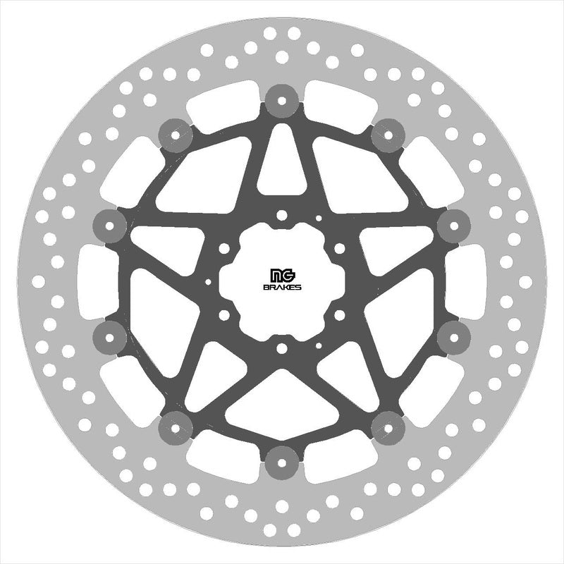 NG BRAKE DISC ROUND 2208G 