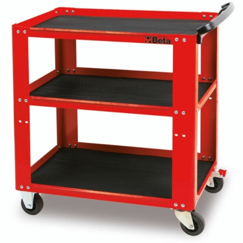BETA TROLLEY WORKSHOP METALLIC, RED