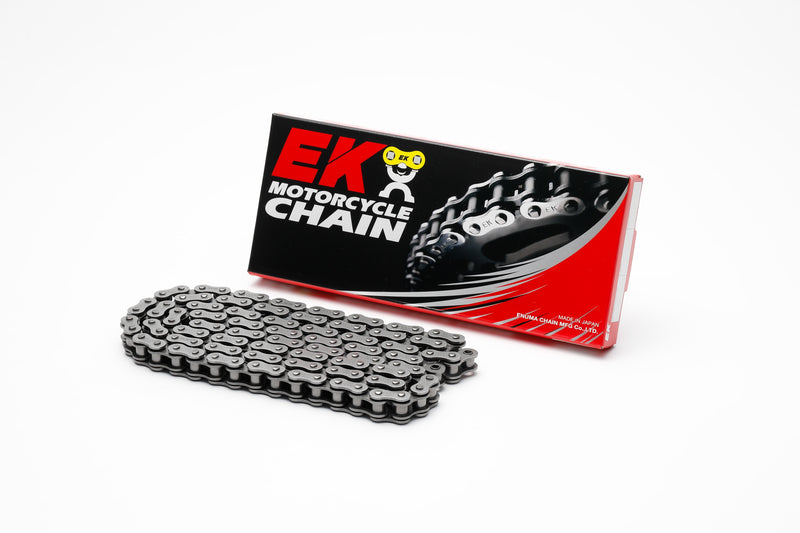 EK CHAIN 420SRO SEMI PRESS, 110, STL/STL