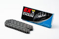 EK CHAIN 428DEH CLIP, 122, STL/STL