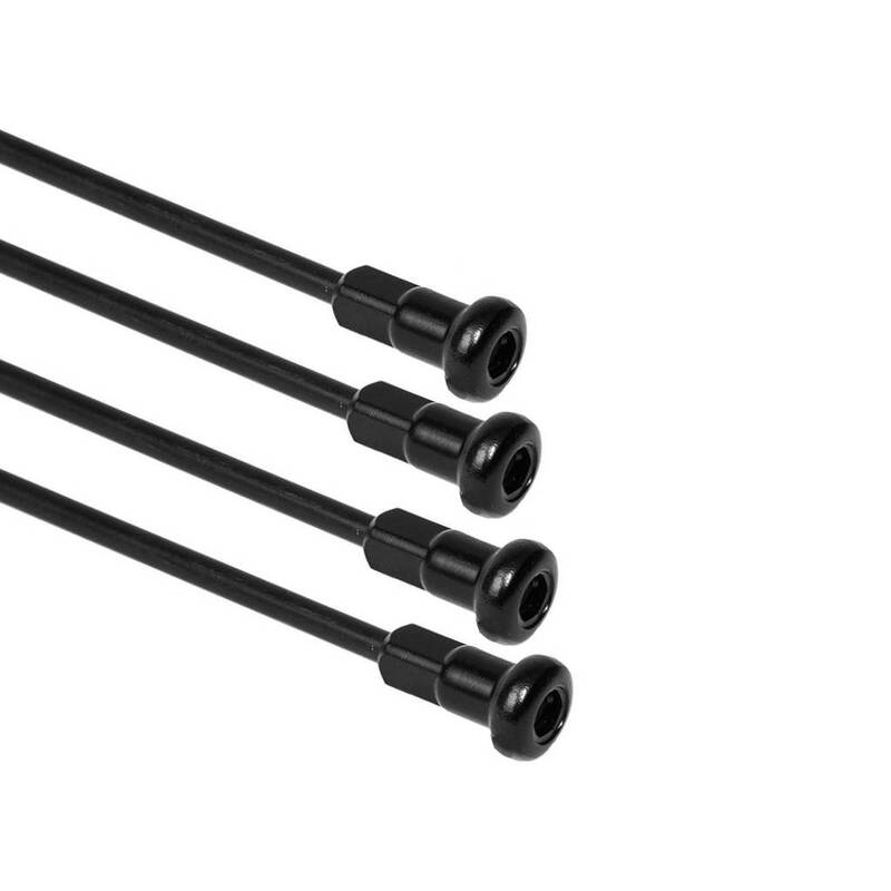 HAANW SPOKESET FRONT 32/17, BLK/BLK