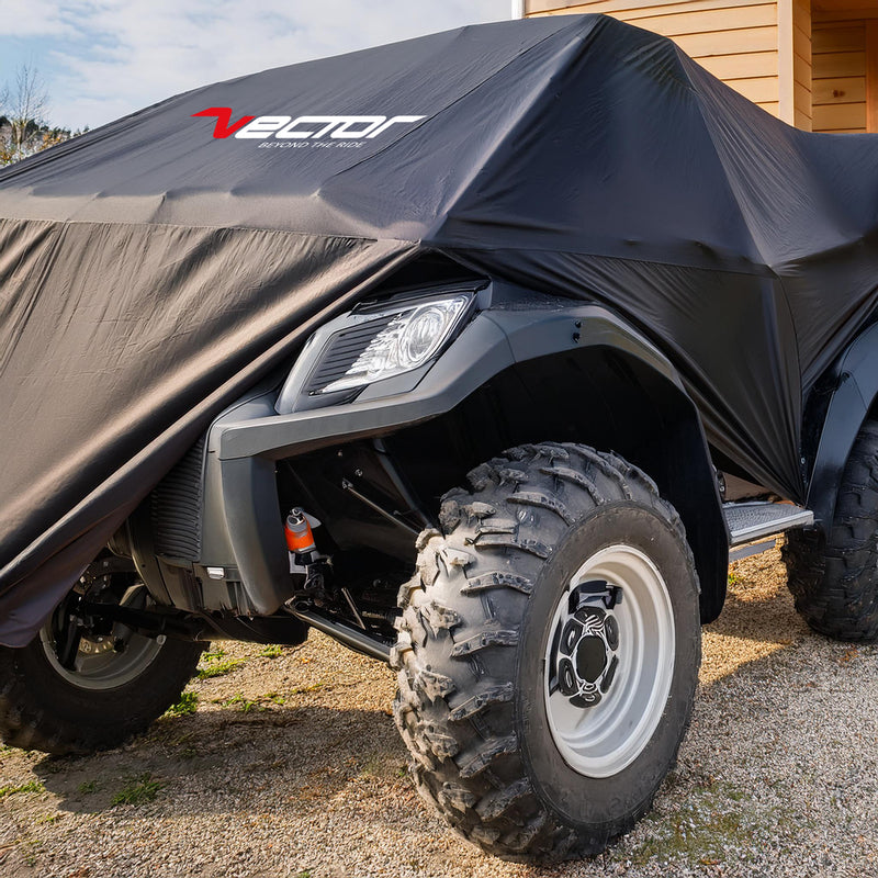 VECTOR COVER ATV OUTDOOR BLK, L
