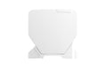 RTECH FRONT NUMBERPLATE, WHT/WHT