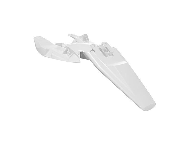 RTECH PLASTIC REAR FENDER, WHT