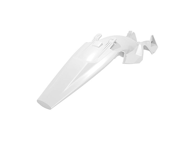 RTECH PLASTIC REAR FENDER, WHT