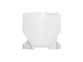 RTECH FRONT NUMBERPLATE, WHT/WHT