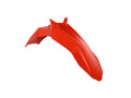 RTECH PLASTIC FRONT FENDER, RED