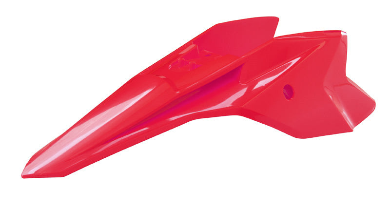 RTECH PLASTIC REAR FENDER, RED