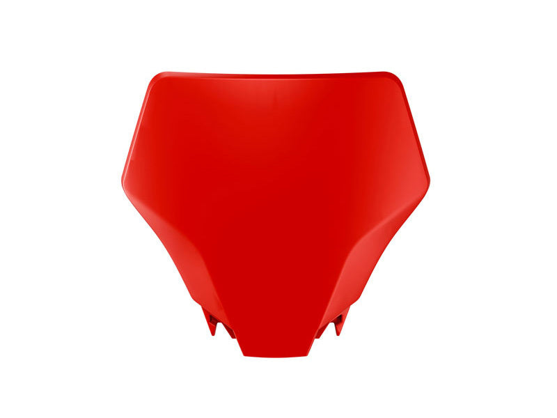 RTECH FRONT NUMBERPLATE, RED