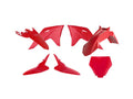 PLASTIC KIT 5 PCS, RED