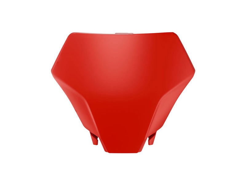 RTECH FRONT NUMBERPLATE, RED