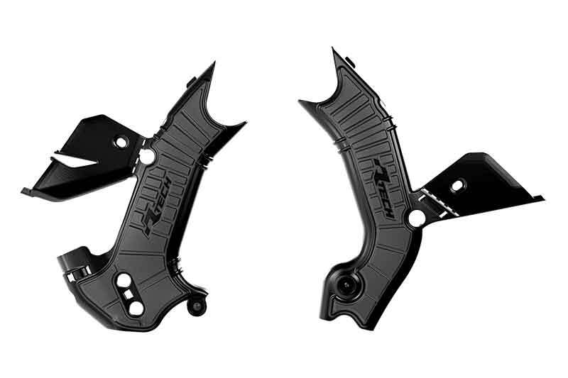 RTECH PLASTIC FRAME PROTECTORS , BLK/BLK