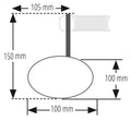 HIGHS MONTANA-SLIM EVO SHORT BAR END MIR