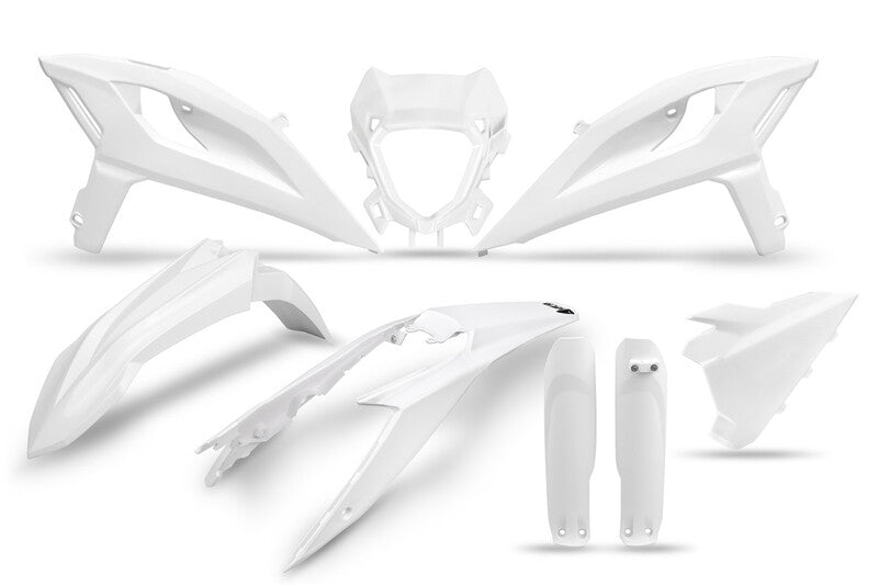 UFO PLASTIC KIT FULL, WHT/WHT