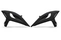 UFO RADIATOR SCOOPS, BLK/BLK