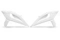 UFO RADIATOR SCOOPS, WHT/WHT