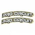 PROCI FENDER DECAL WHITE, WHT