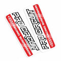 PROCI FORK DECALS STANDARD RED, RED