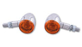 HIGHS FLASHER BULLET LIGHT CHROME ALU