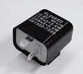 HIGHS FLASHER RELAY, 2 PIN, 12V 21W, BLK