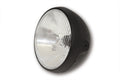 HIGHS BRITISH-STYLE HEADLIGHT 7INCH, BLK