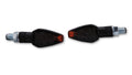 HIGHS LED WINKER PEAK, SHORT STEM, BLK